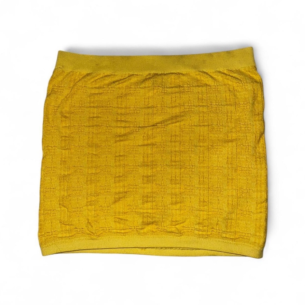 Urban Outfitters Mustard strapless top